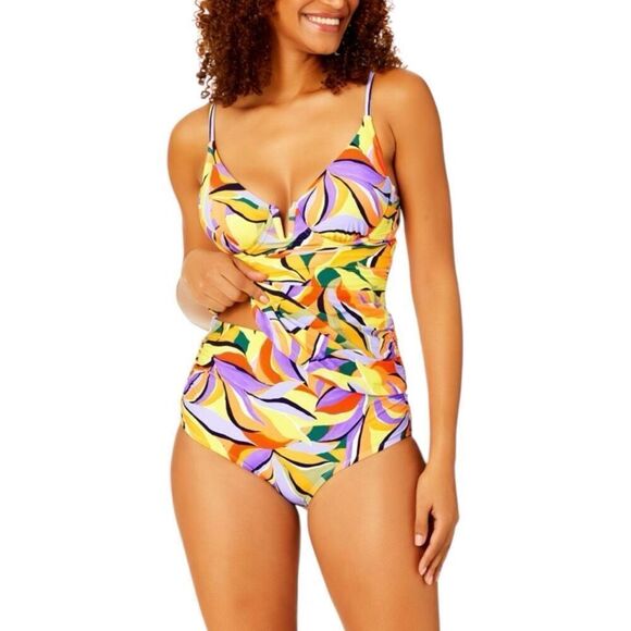 Anne Cole Other - Anne Cole Women’s Tankini Swim Top Size Large